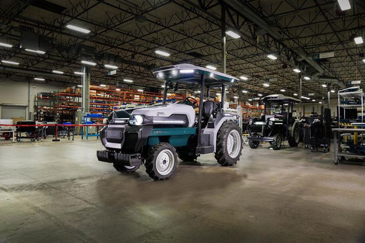 NVIDIA представила трактор для борьбы с вредными выбросами