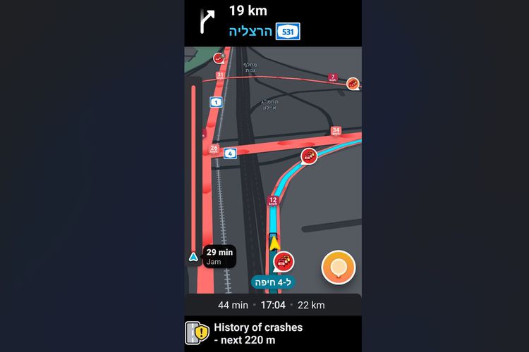 Waze тестирует новые оповещения, предупреждающие водителей о дорогах с «историей аварий»