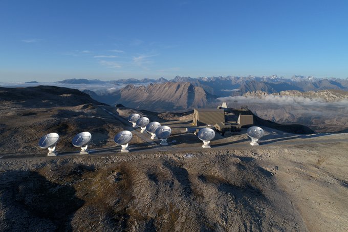 Во Франции завершилось строительство, самого мощного радиотелескопа NOEMA