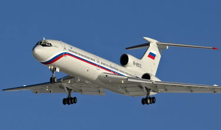 В России отмечают юбилей первого самолета Туполева Ту-154